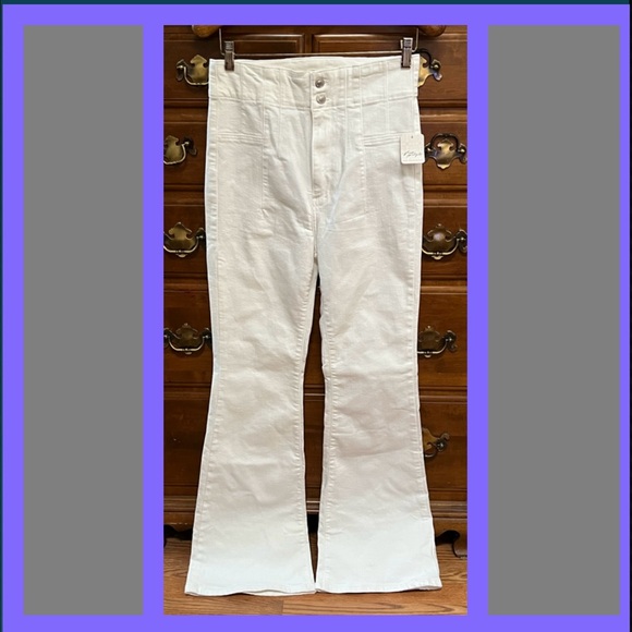 Free People We The Free “Jayde” Flare Jeans Pants - Picture 10 of 10